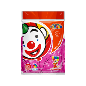 GLOBO #12 ROSA FUCSIA 50 PZAS