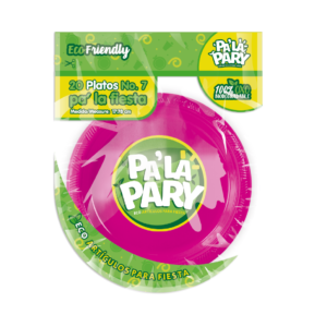 PLATO MAGENTA PA'LA PARY 20 PZS