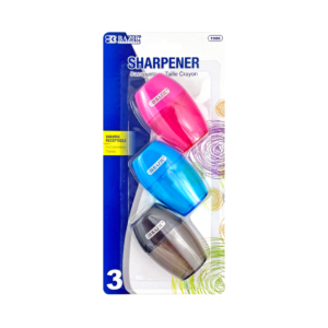 SACAPUNTAS CON DEPÓSITO BAZIC 3 PZS