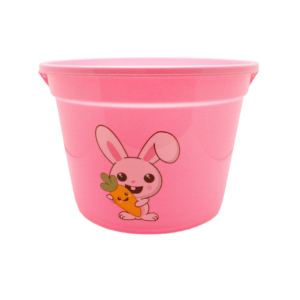 CUBETA DE PASCUA CON DISEÑO IMPRESO PZA